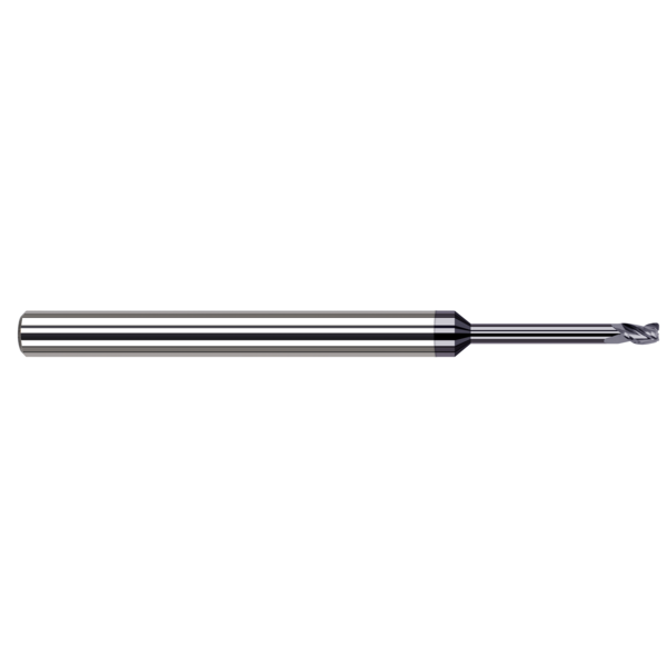 Harvey Tool End Mill for Medium Alloy Steels - Corner Radius, 0.1562" (5/32), Number of Flutes: 4 55110-C3